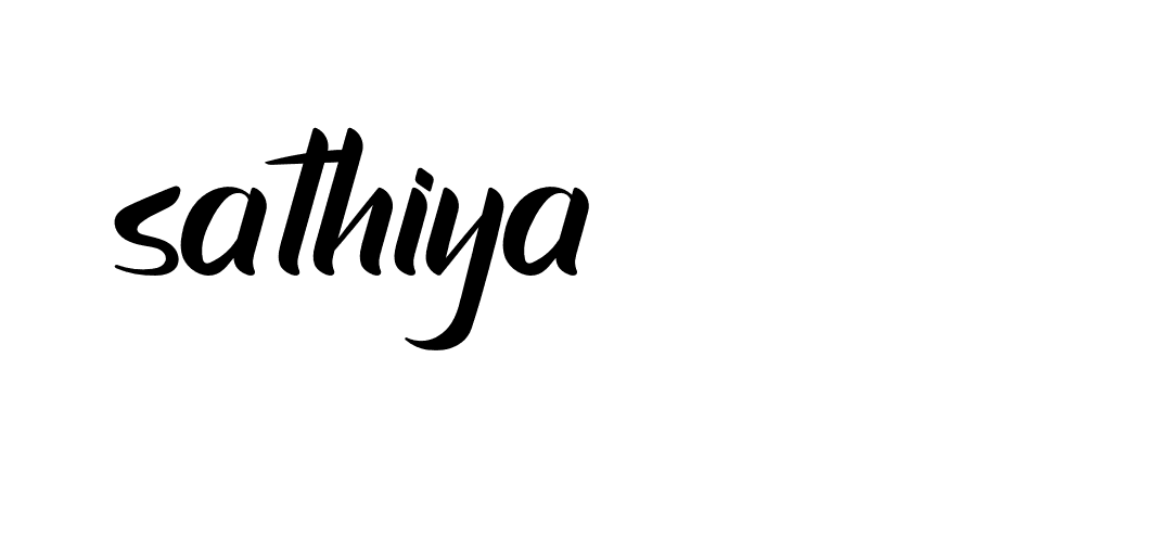 Signature of sathiya-