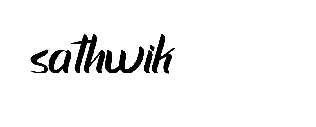 Signature of sathwik