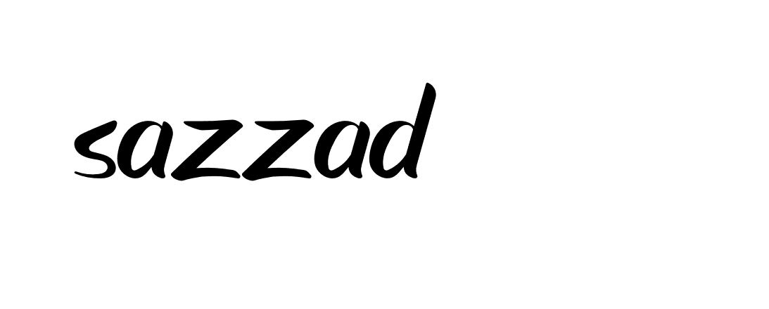 Signature of sazzad