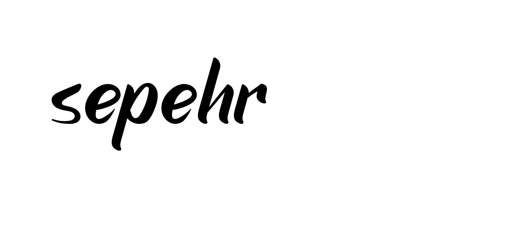 Signature of sepehr