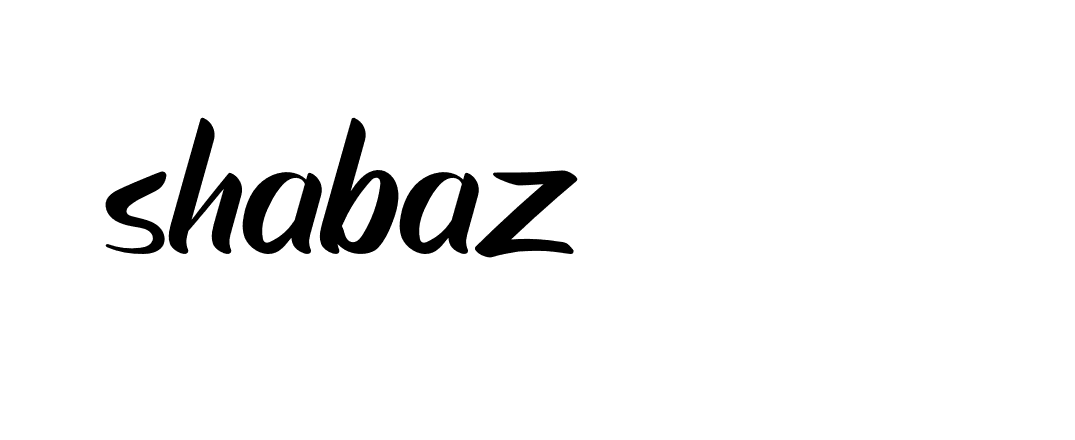 Signature of shabaz