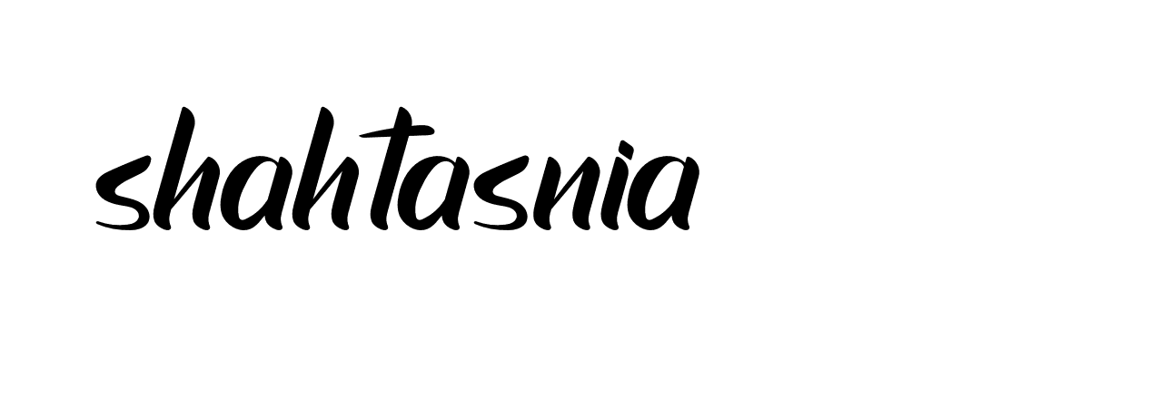 Signature of shahtasnia