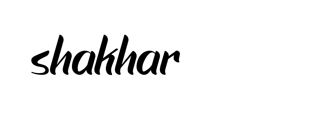 Signature of shakhar