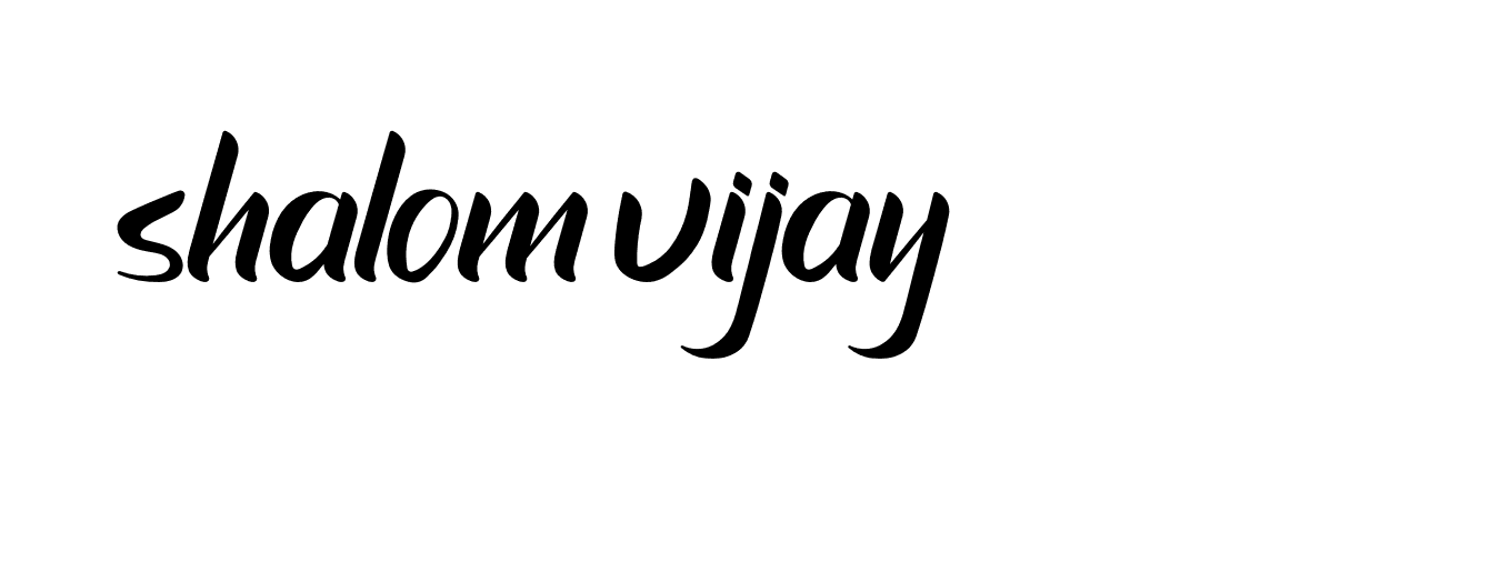 Signature of shalom-vijay