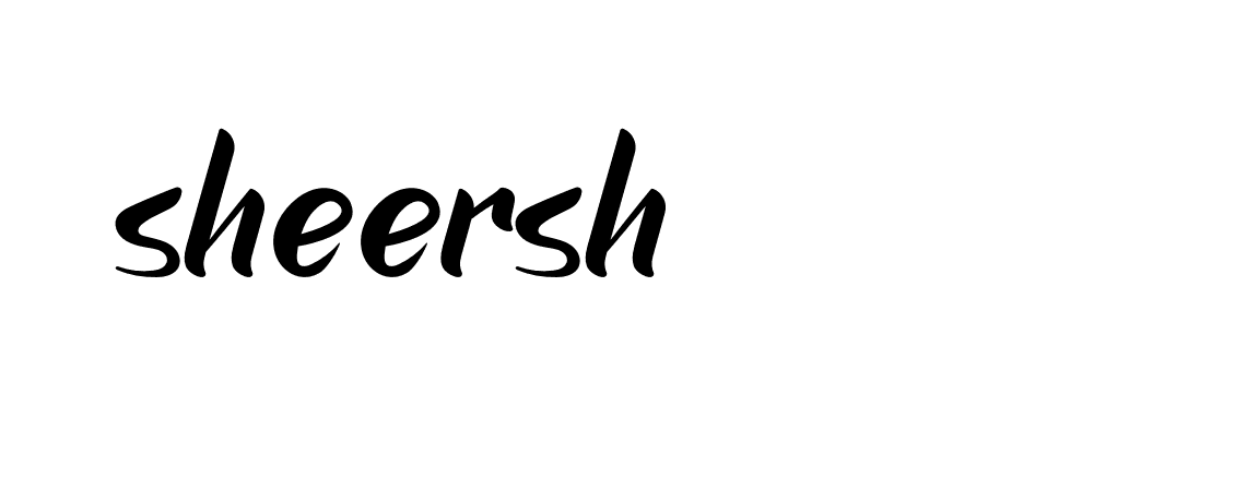 Signature of sheersh-