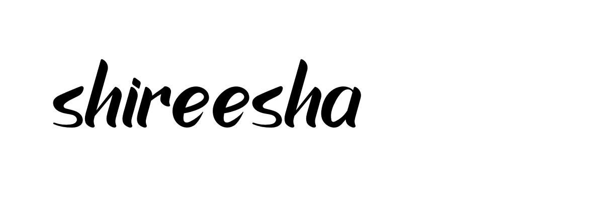 Signature of shireesha