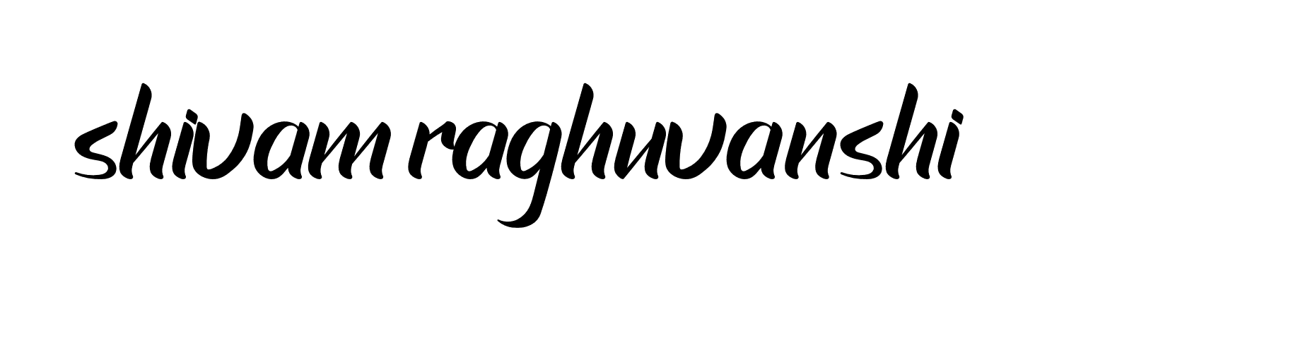 Signature of shivam-raghuvanshi