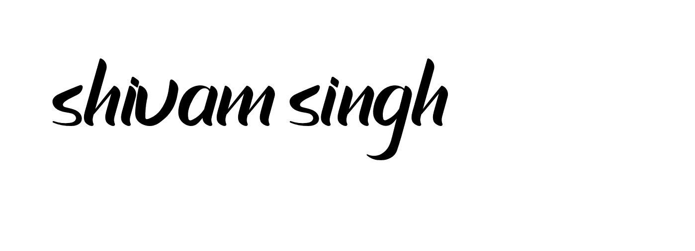 Signature of shivam-singh