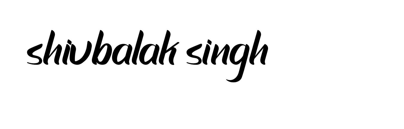 Signature of shivbalak-singh-