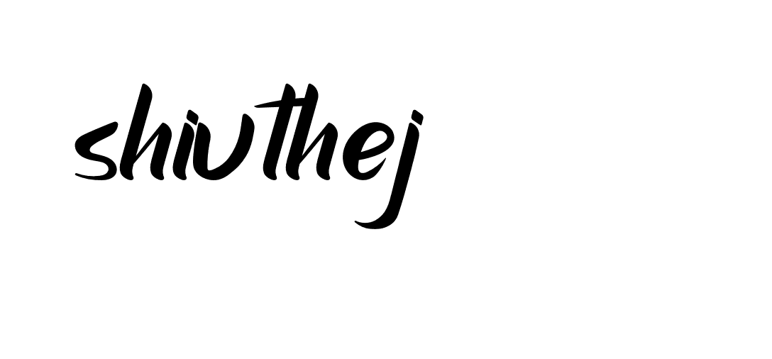 Signature of shivthej