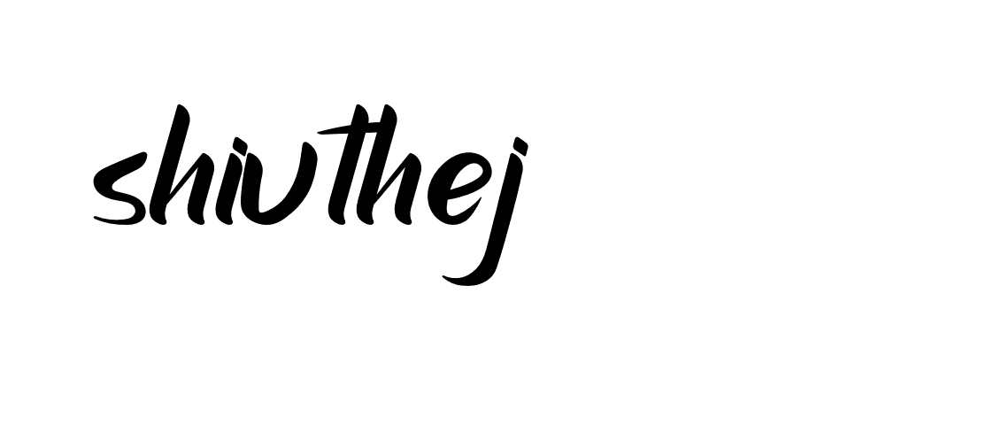 Signature of shivthej-