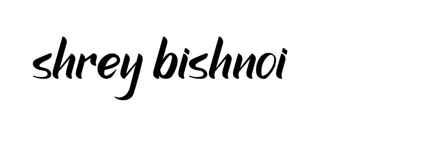 Signature of shrey-bishnoi