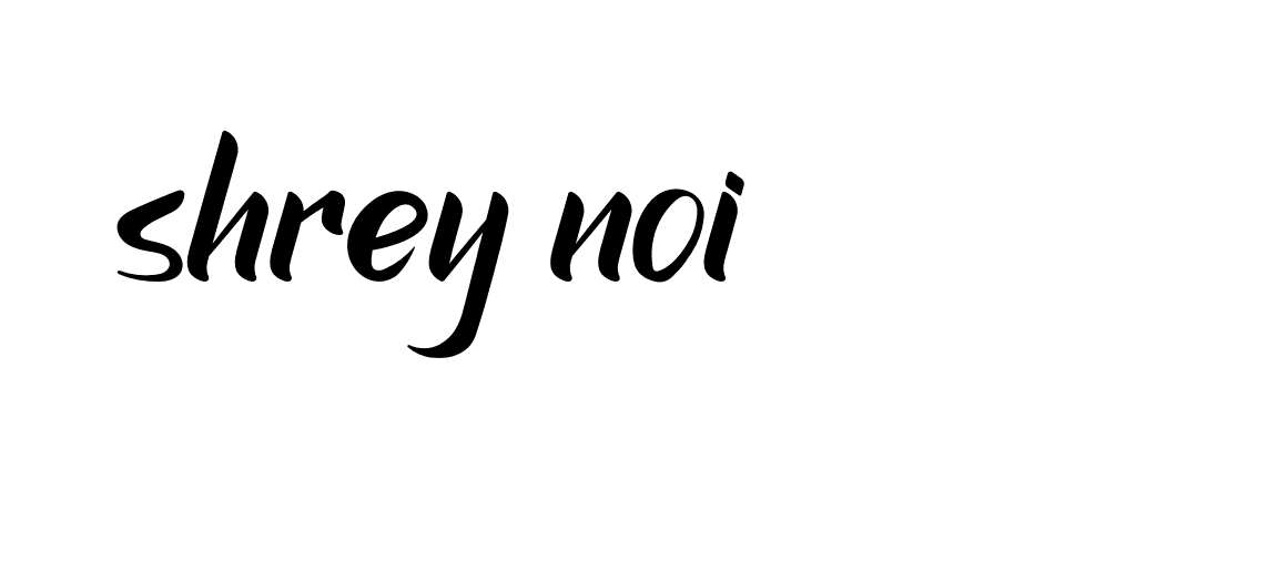 Signature of shrey-noi