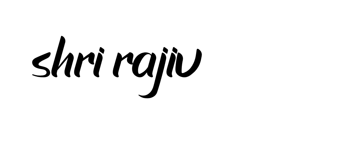 Signature of shri-rajiv