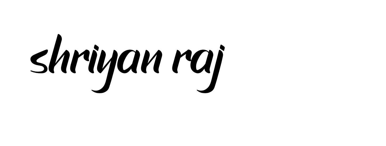 Signature of shriyan-raj--