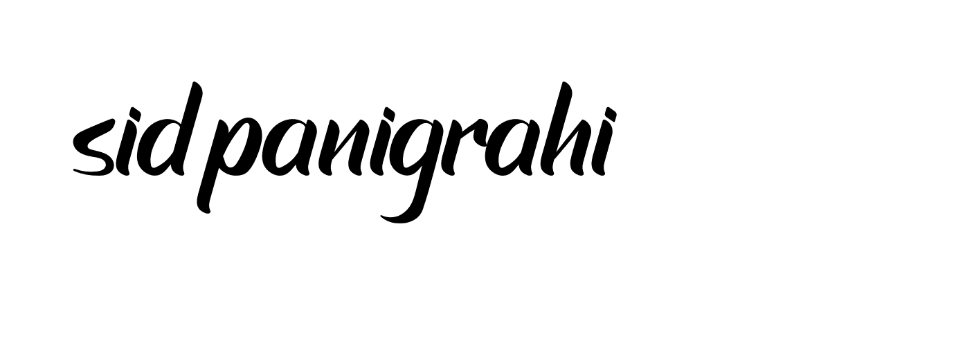 Signature of sid-panigrahi