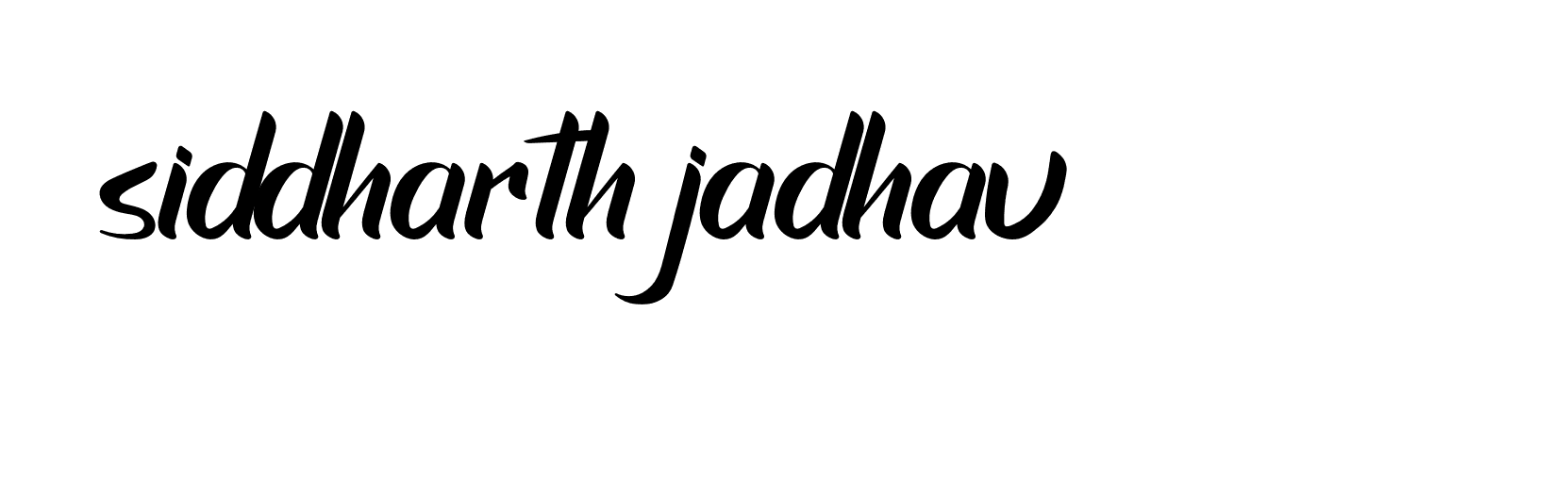 Signature of siddharth-jadhav-