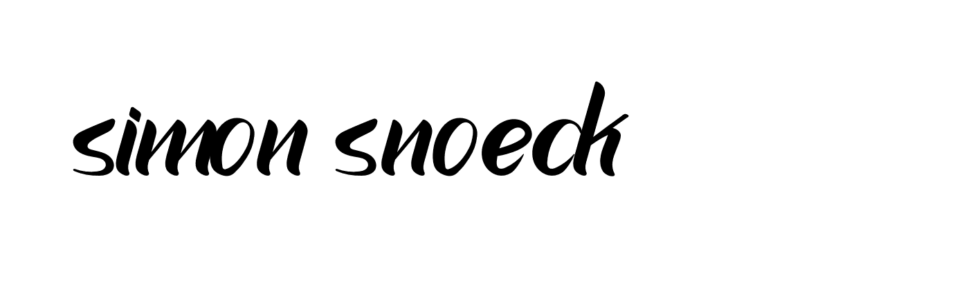 Signature of simon-snoeck