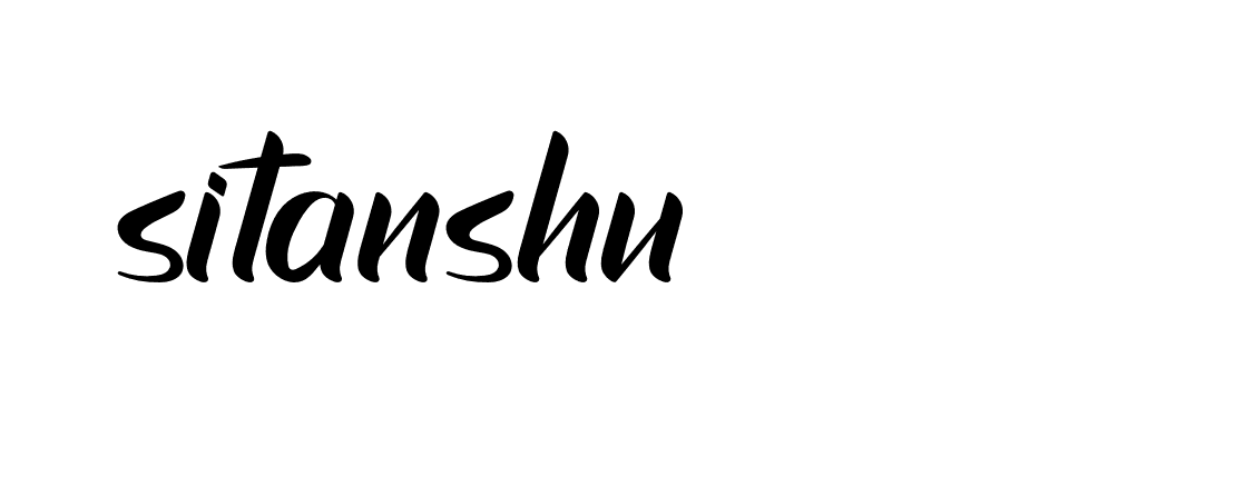 Signature of sitanshu