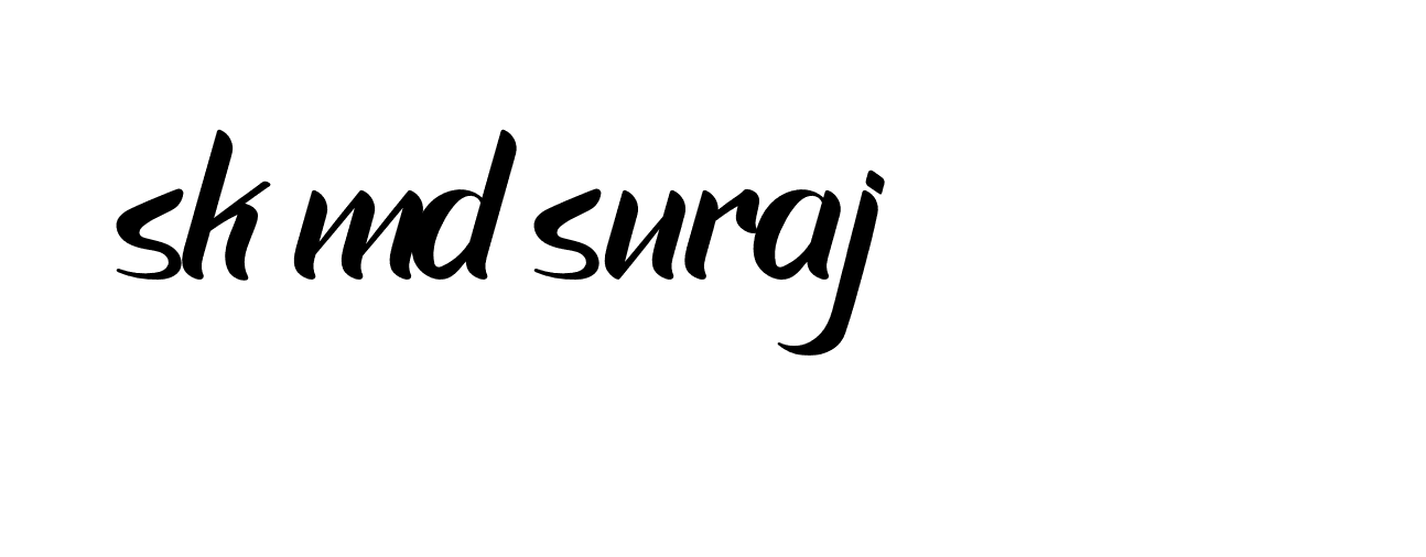 Signature of sk-md-suraj