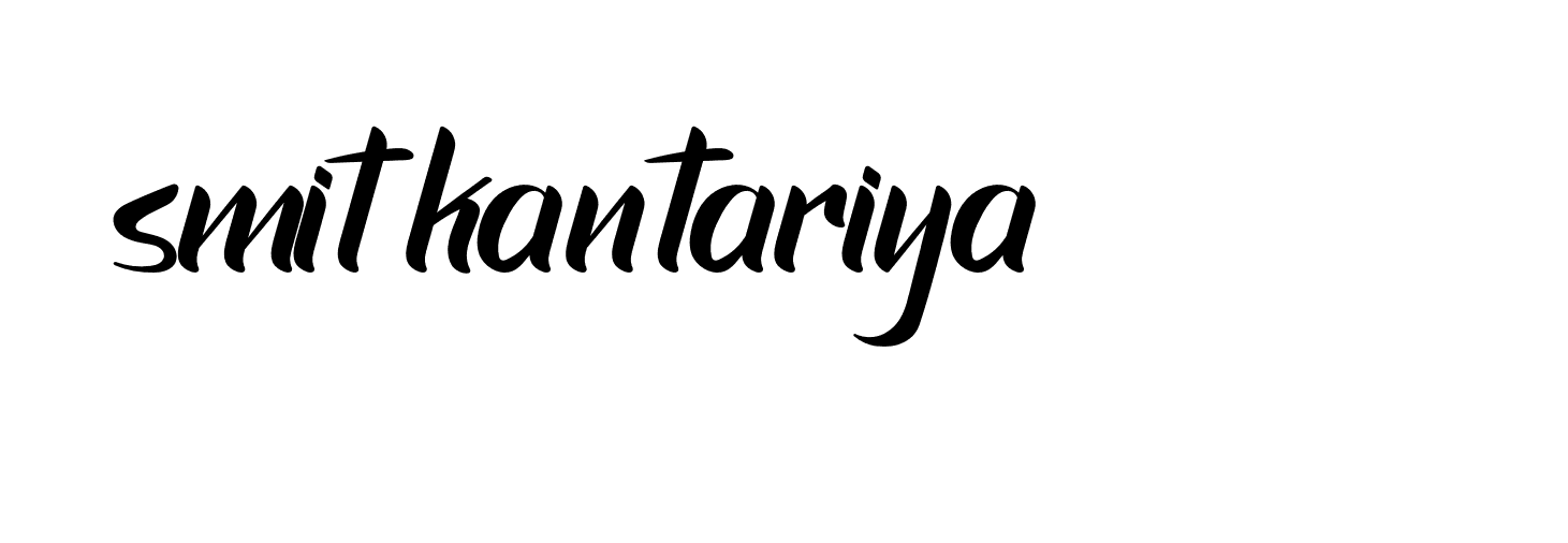 Signature of smit-kantariya