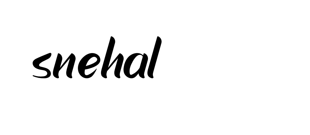 Signature of snehal