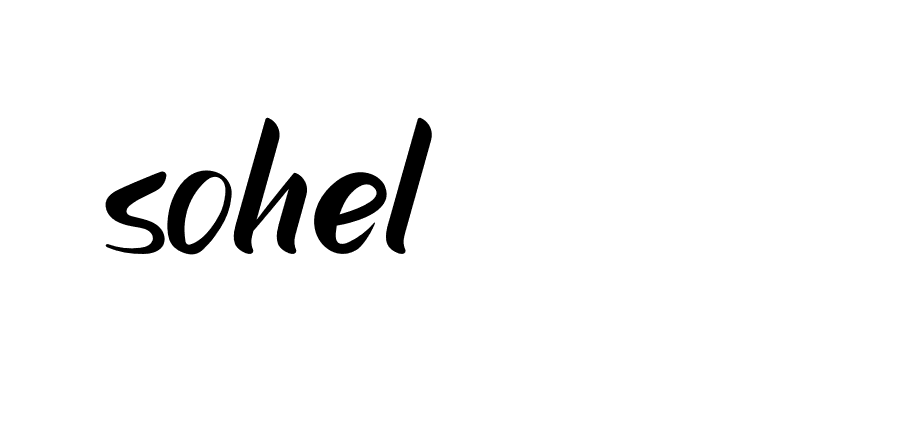 Signature of sohel