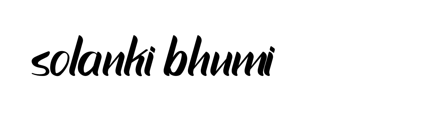 Signature of solanki-bhumi-