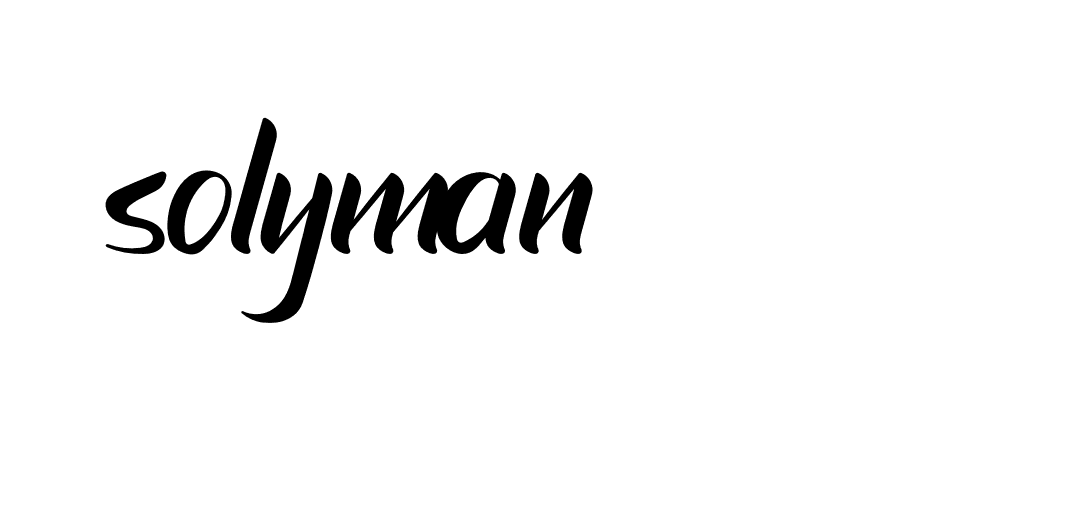 Signature of solyman