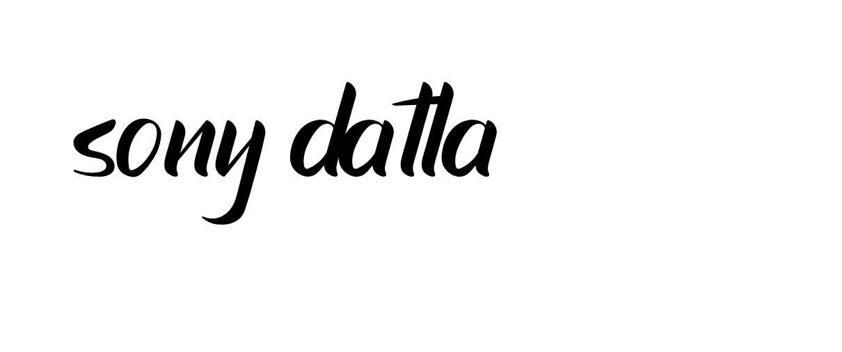 Signature of sony-datla