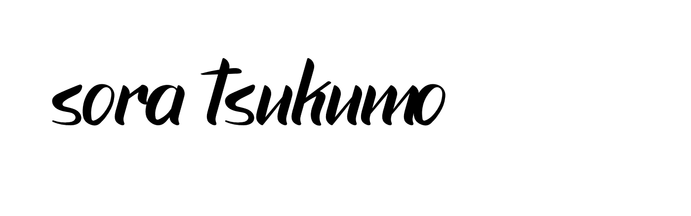 Signature of sora-tsukumo