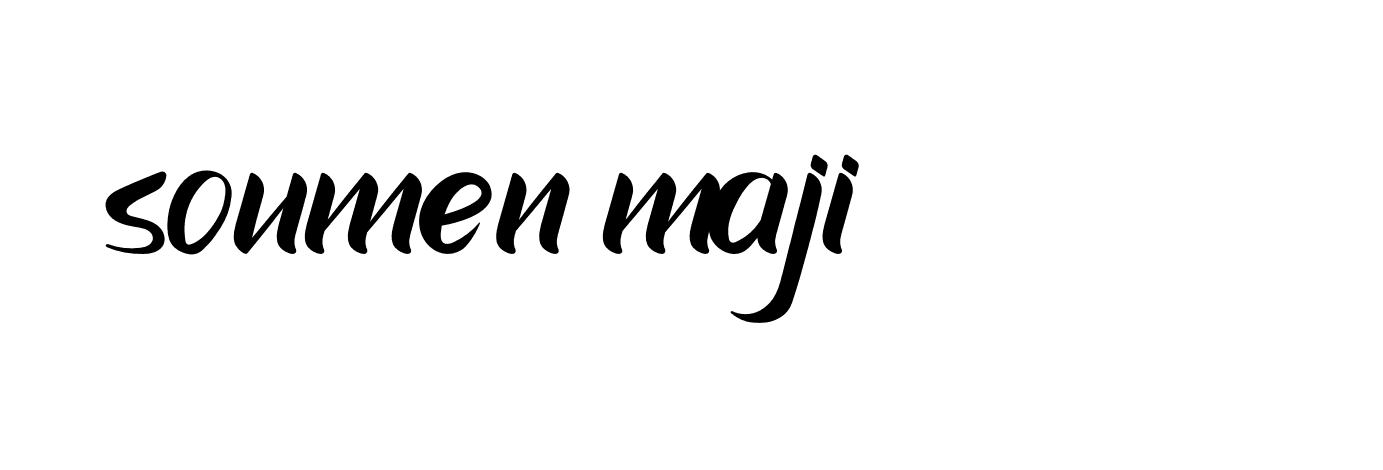 Signature of soumen-maji-