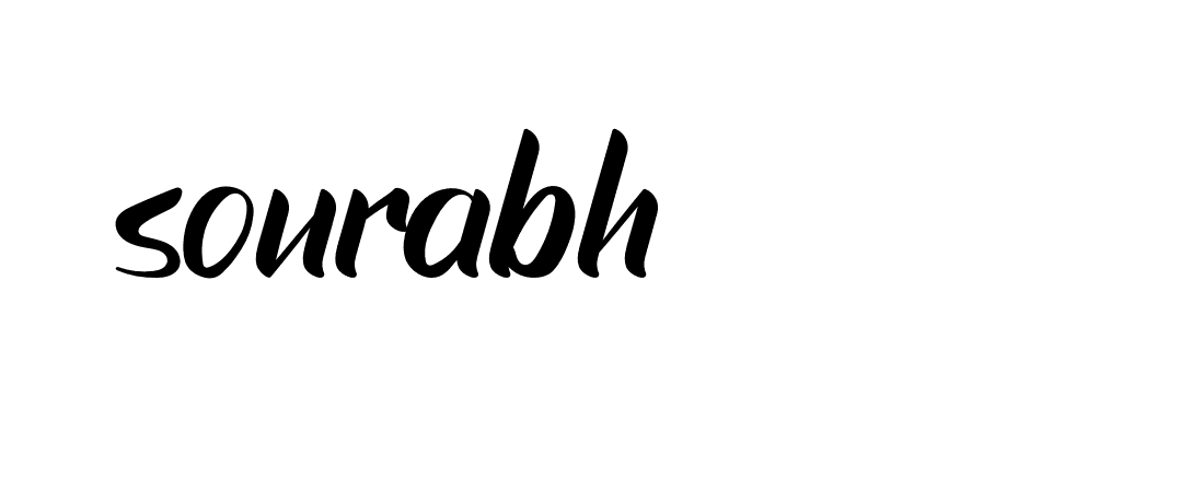 Signature of sourabh