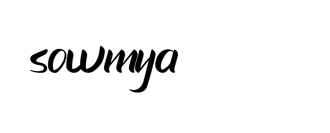 Signature of sowmya-