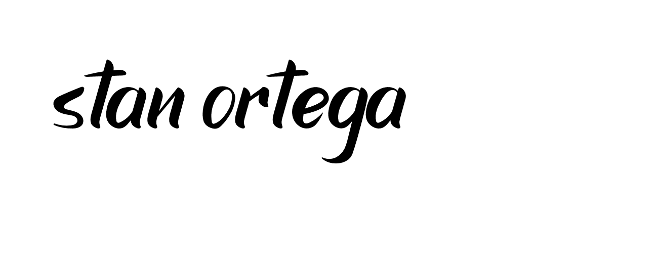 Signature of stan-ortega