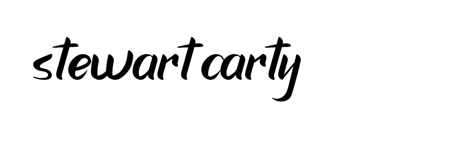 Signature of stewart-carty