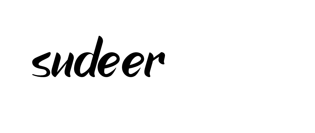 Signature of sudeer