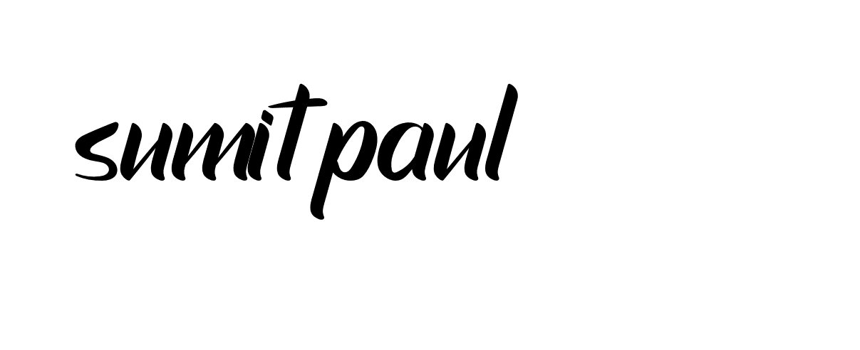 Signature of sumit-paul