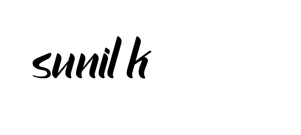 Signature of sunil-k