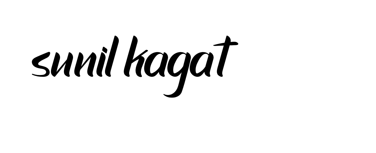 Signature of sunil-kagat