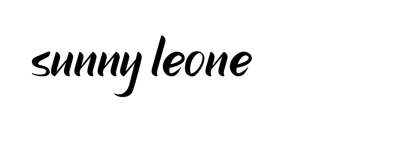 Signature of sunny-leone