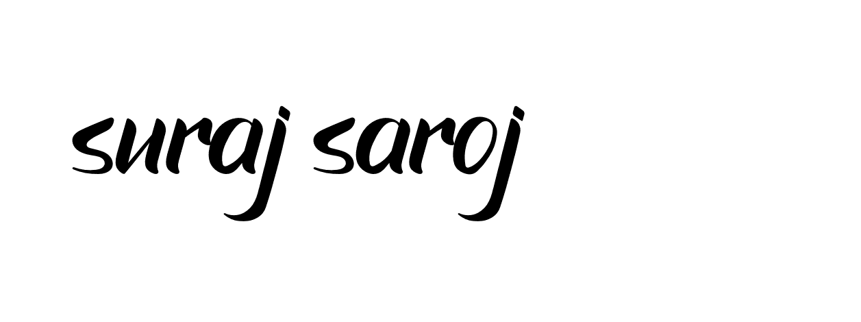 Signature of suraj-saroj