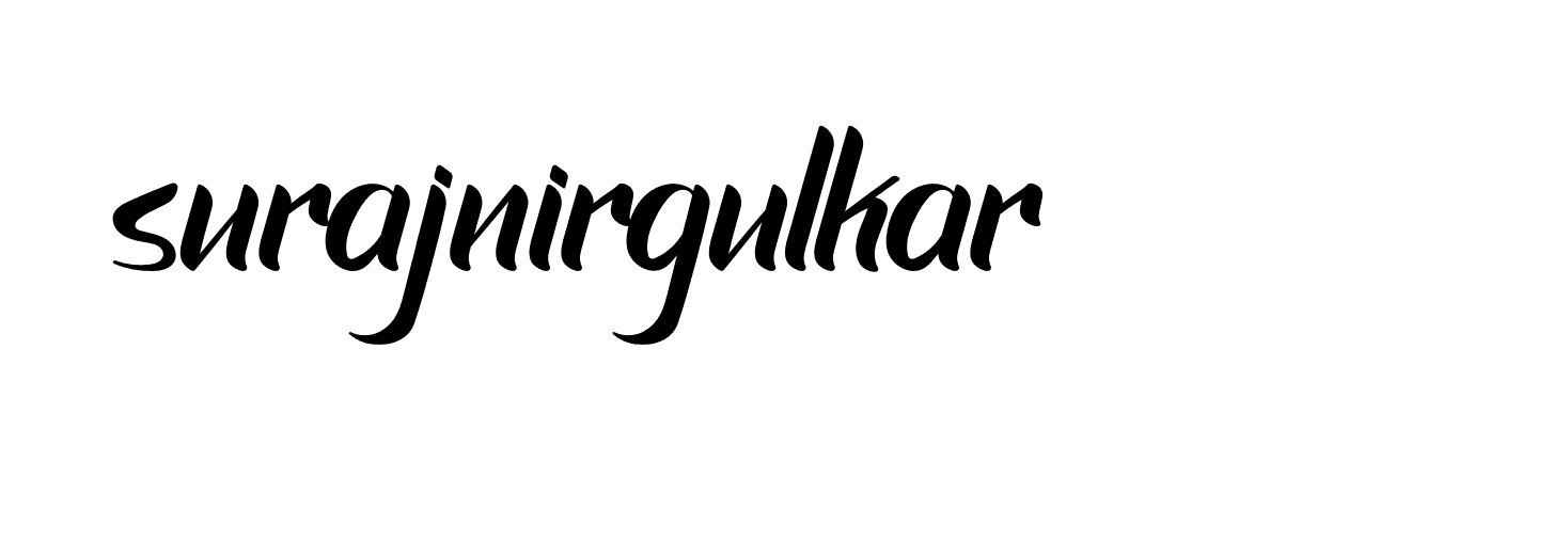 Signature of surajnirgulkar