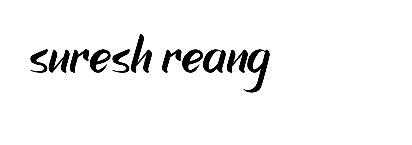 Signature of suresh-reang