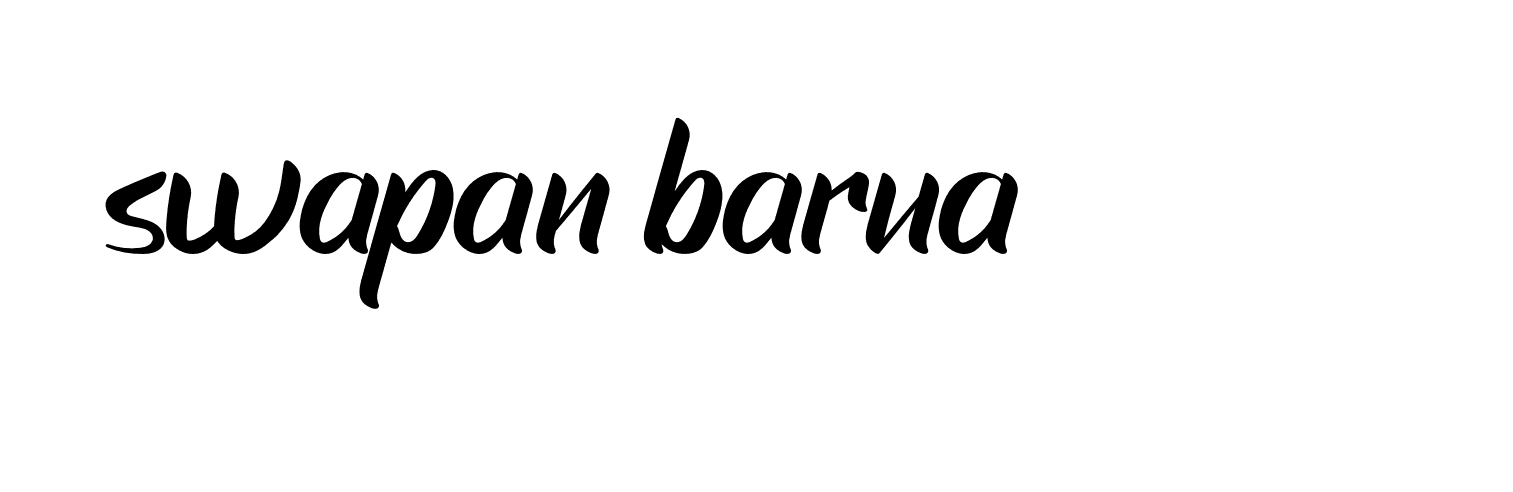 Signature of swapan-barua