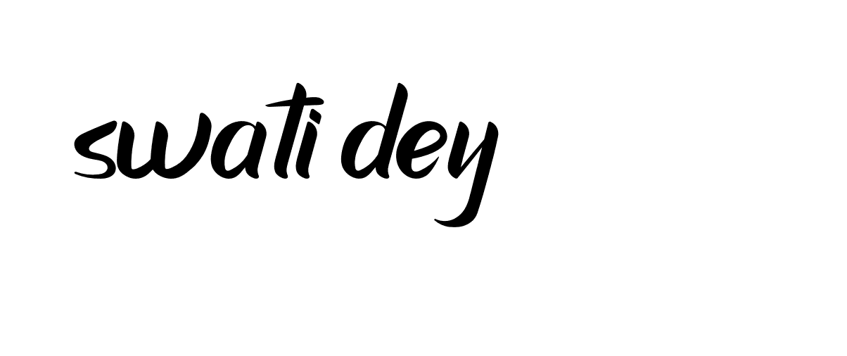 Signature of swati-dey