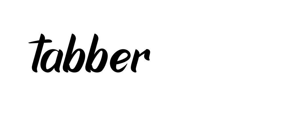 Signature of tabber