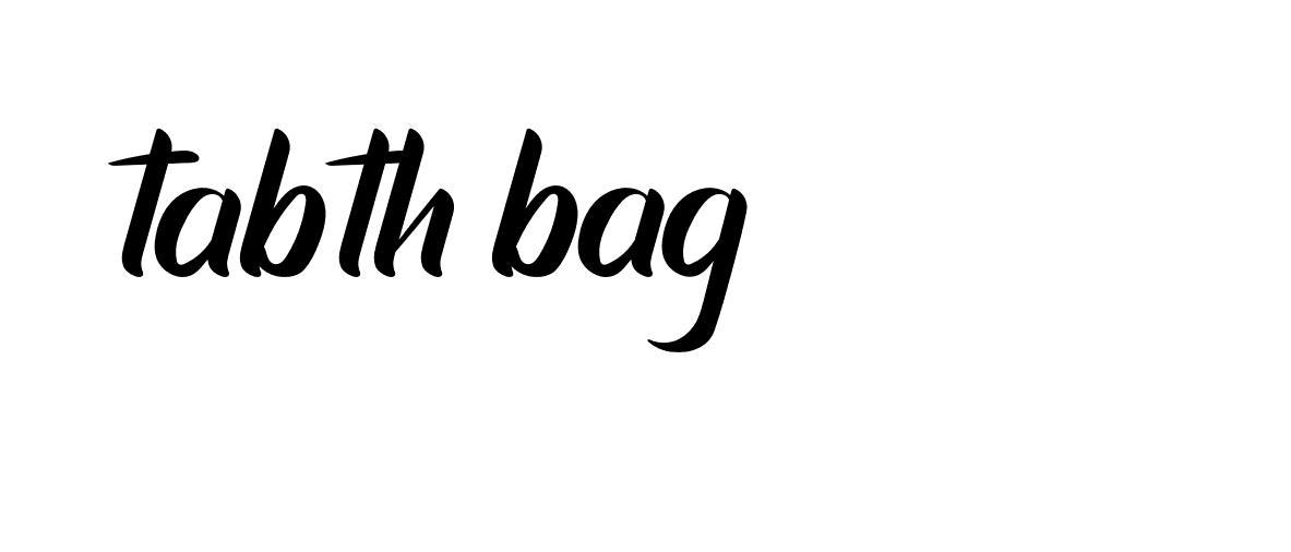 Signature of tabth-bag