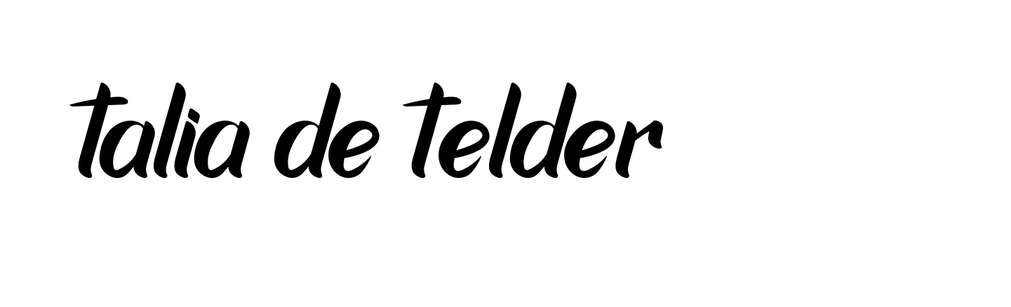 Signature of talia-de-telder