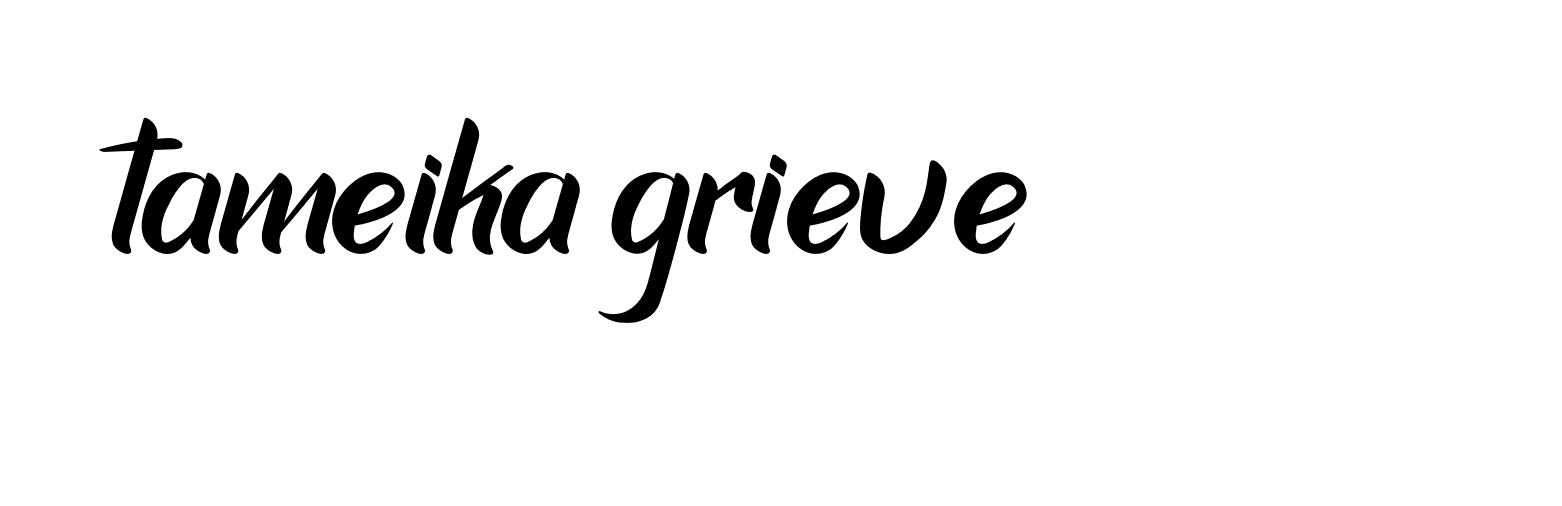 Signature of tameika-grieve-